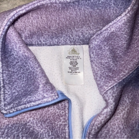 Disney aristocrats Marie Eiffel Tower Paris 1X 1/4 zip EUC pullover jacket - Picture 2 of 2